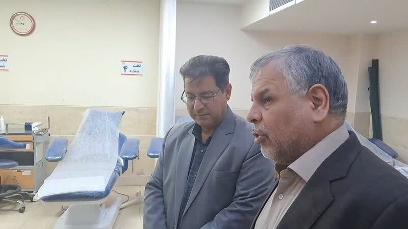 بازدید مدیرعامل سازمان انتقال خون کشور از مرکز انتقال خون زرین شهر