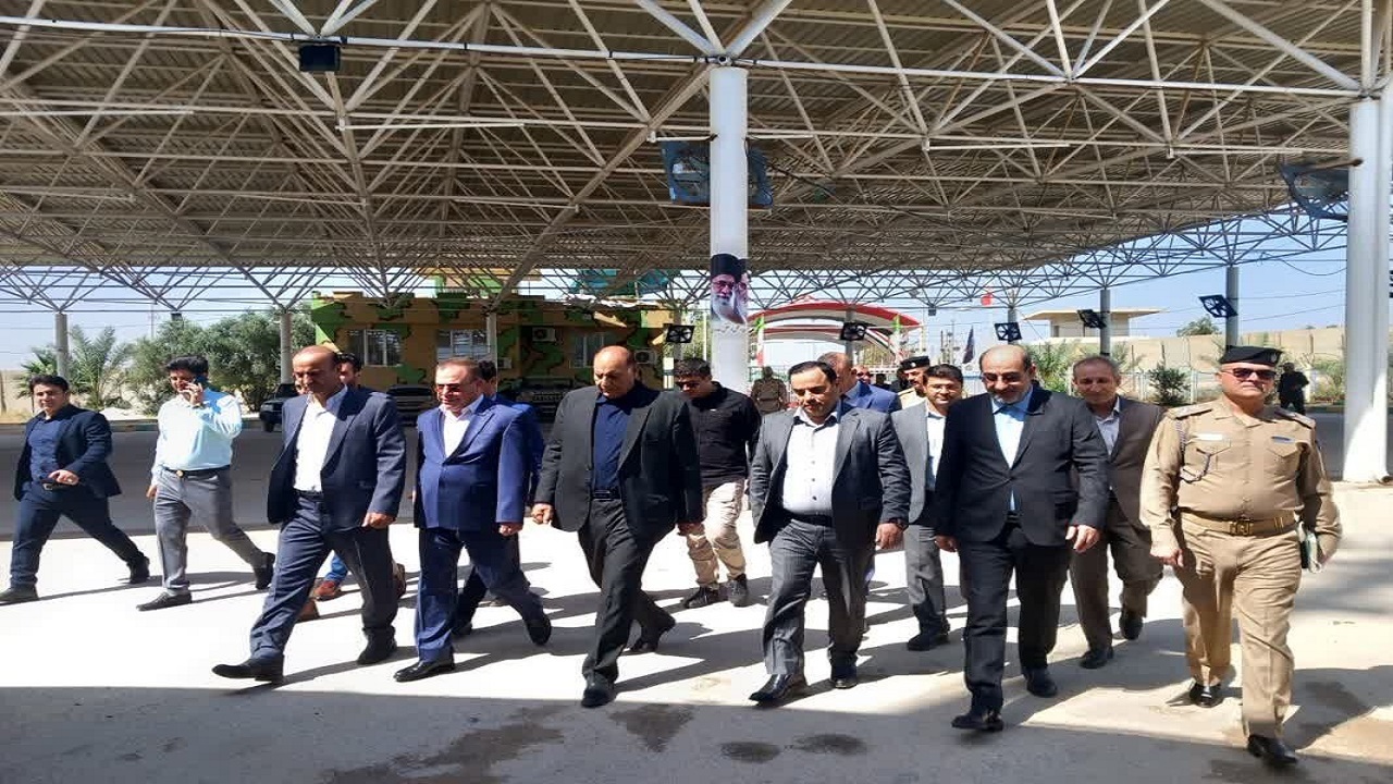 رایزنی فرمانداران قصرشیرین و عراق برای روان‌سازی تردد زائران اربعین