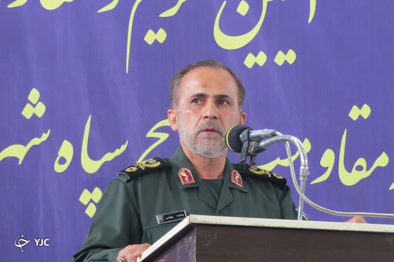 رسالت سپاه پاسداران انقلاب اسلامی نقش آفرینی در همه عرصه هاست/ سپاه و بسیج حلقه اتصال و وحدت بین مسئولین است