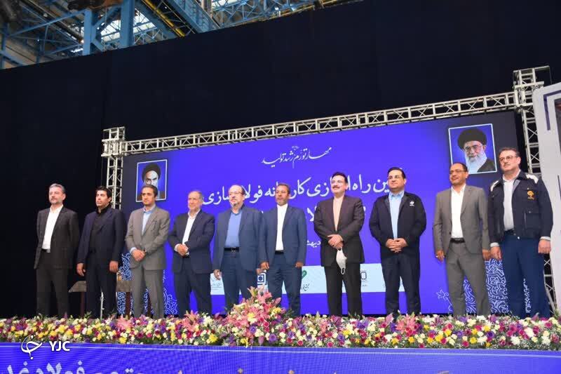 آغاز راه‌اندازی واحد فولادسازی مجتمع فولاد غدیر نی‌ریز