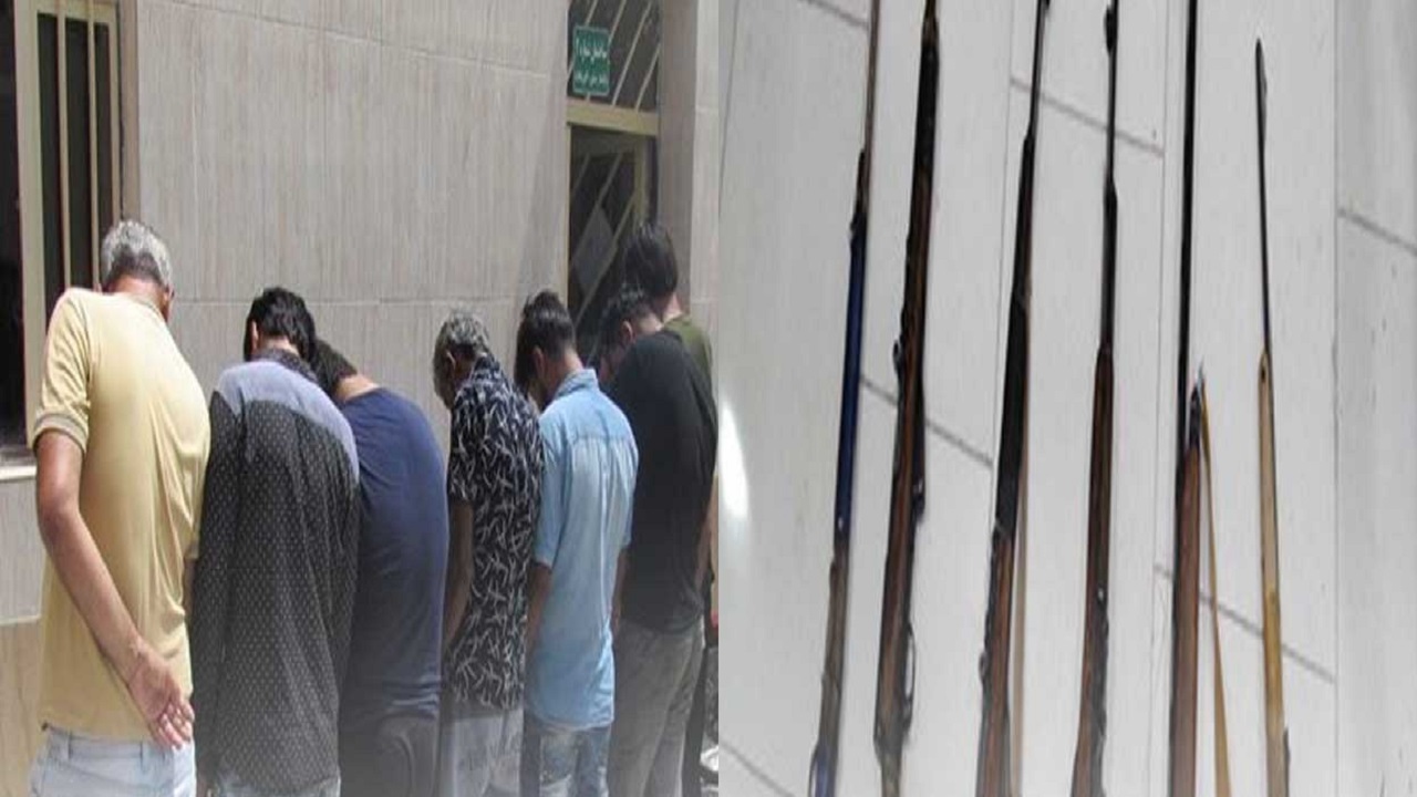 کشف ۳۰ قبضه سلاح جنگی و شکاری غیر مجاز در هرمزگان