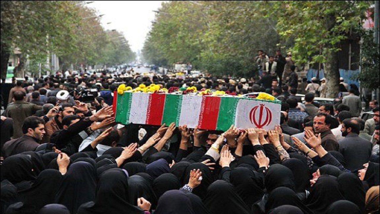 مادر شهید حسینی در خاک آرمید