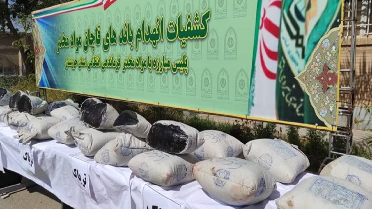 کشف ۸۱۸ کیلوگرم موادمخدر در خوزستان