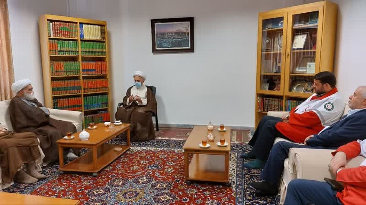 دیدار کولیوند با آیت الله سبحانی