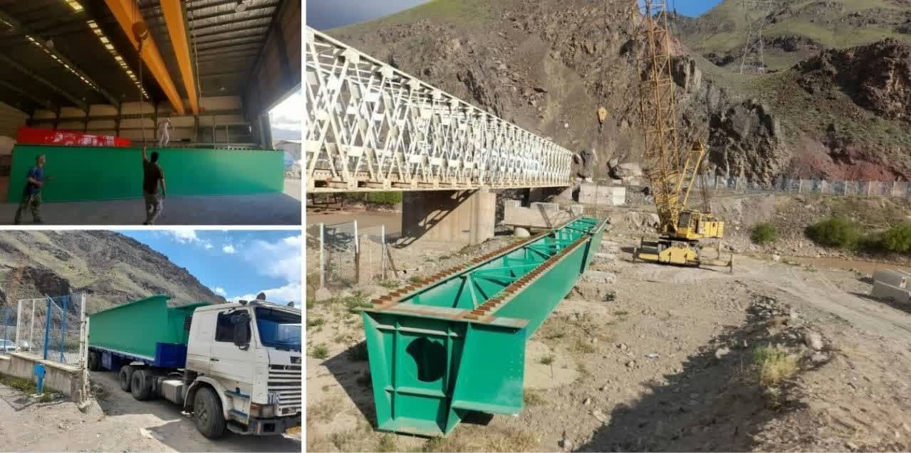 از سر گیری ساخت پل بزرگ سفید رود منجیل