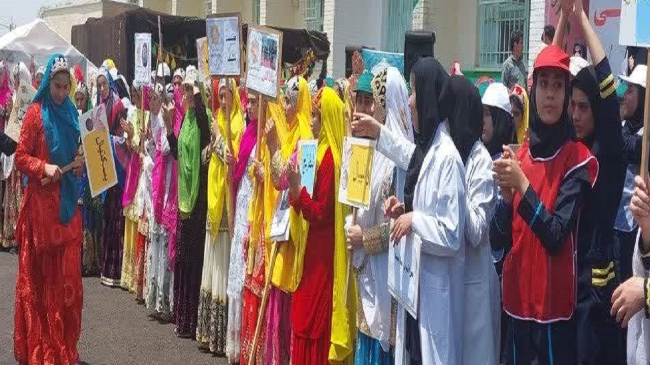 برگزاری آیین افتتاحیه جشنواره ملی دختران آفتاب ایران برای اولین بار در خوزستان