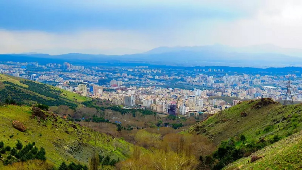 نمایی از طبیعت قله کلکچال تهران + تصاویر