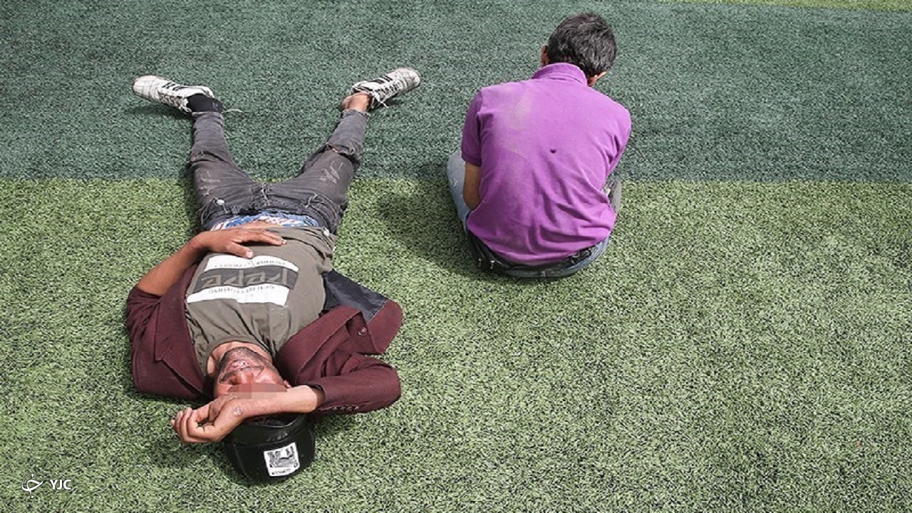 چهره نازیبای شهر اراک در نبود کمپ ماده ۱۶ معتادان 