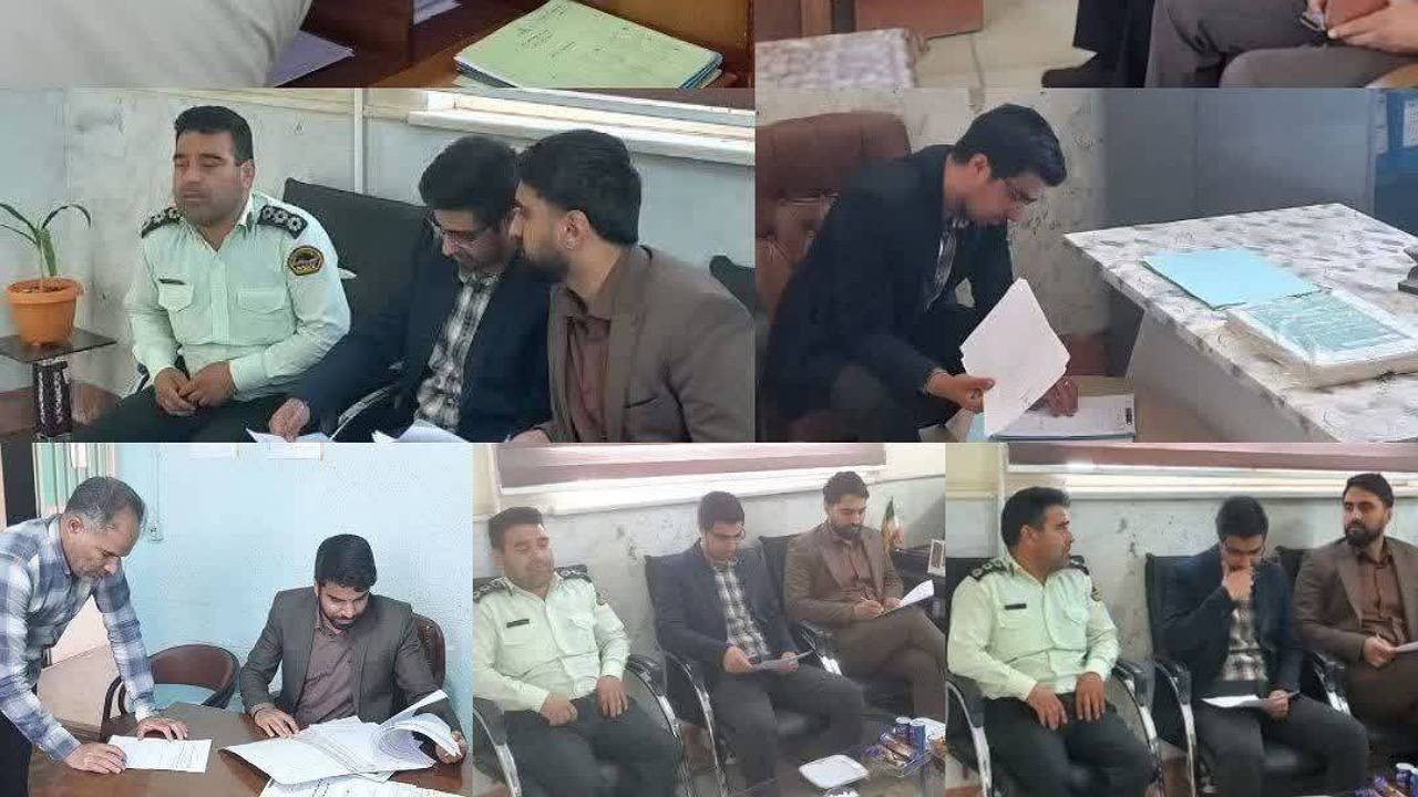 بازدید دادستان و قضات زرند از مراکز انتظامی این شهرستان