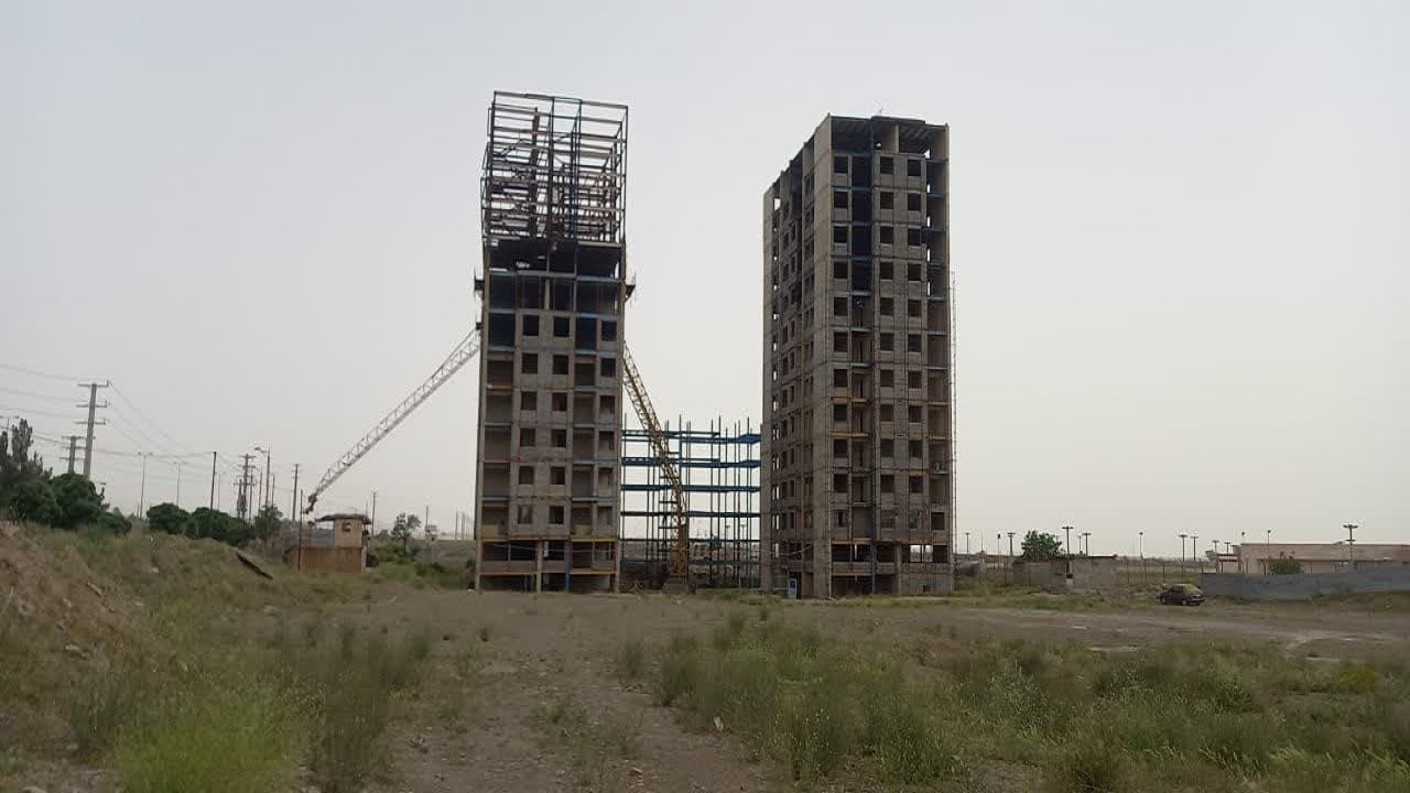 سقوط جرثقیل در محمدیه