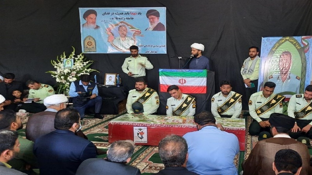 وداع و تشییع پیکر پاک شهید یاسر عبدلی در خاش