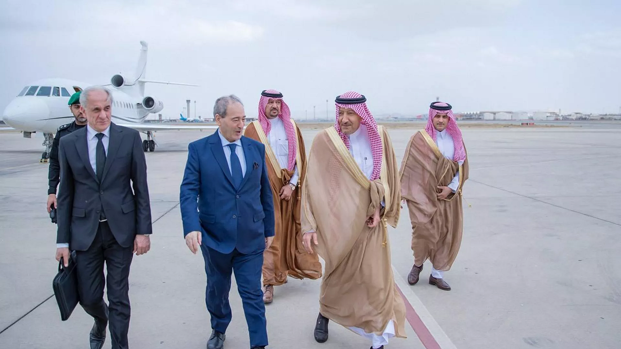 وزیر خارجه سوریه برای شرکت در نشست اتحادیه عرب وارد عربستان شد