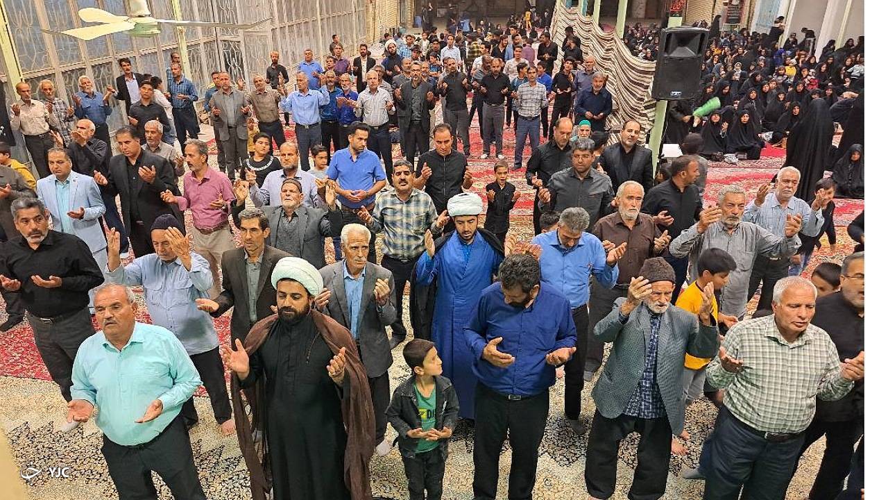 برگزاری مراسم شهادت امام صادق (ع) در یزدان آبادِ زرند