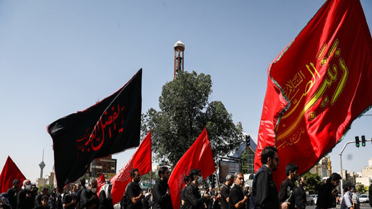 برپایی کاروان شهادت امام صادق (ع) در شهر کرمانشاه