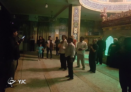 عزاداری شب شهادت امام جعفر صادق علیه السلام  امامزاده سید مظفر(ع) قشم