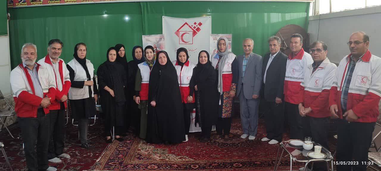 افتتاح دوازدهمین خانه هلال شهرستان فردیس
