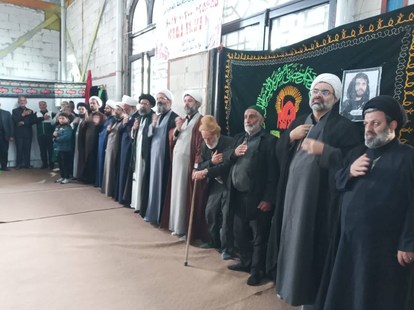 روحانیون در مراسم عزاداری