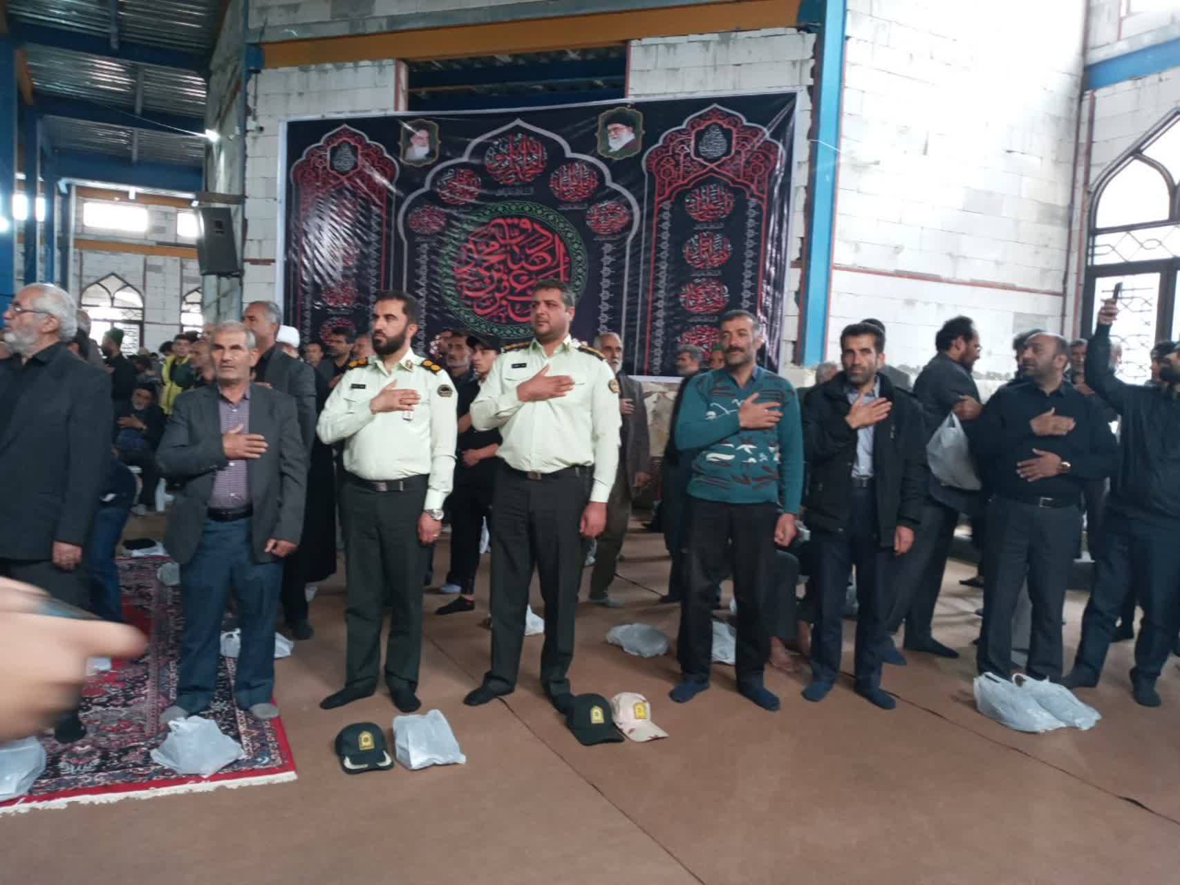 نظامیان در مراسم عزاداری