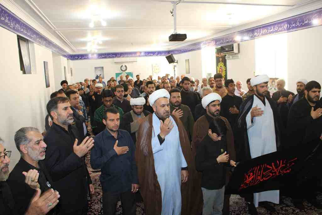 مراسم سینه زنی شهادت ششمین امام