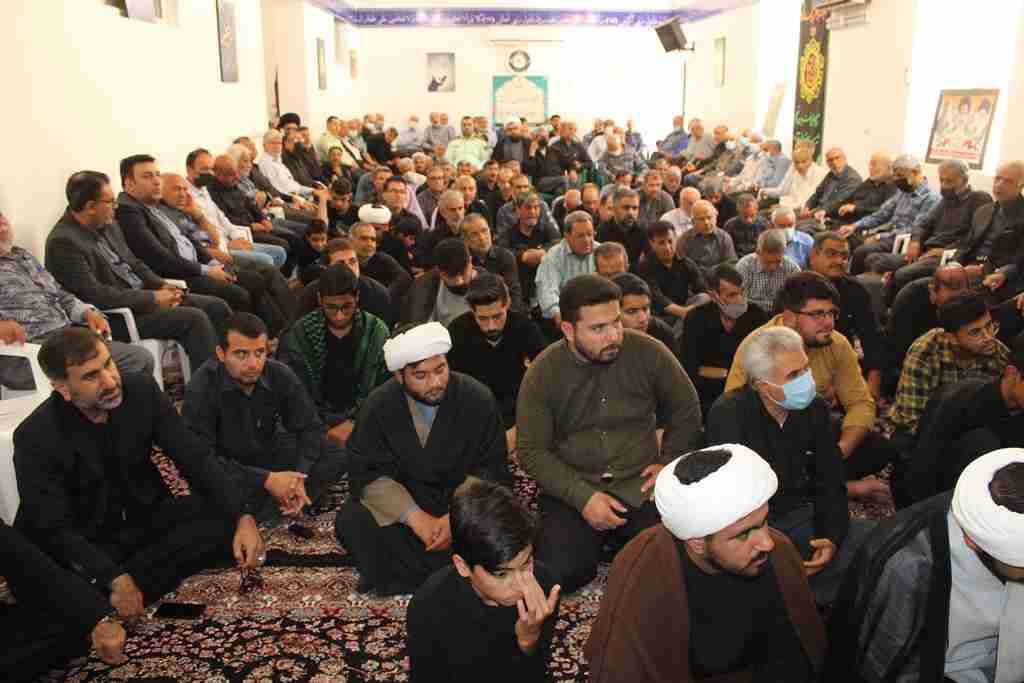 مراسم روضه خوانی شهادت امام صادق