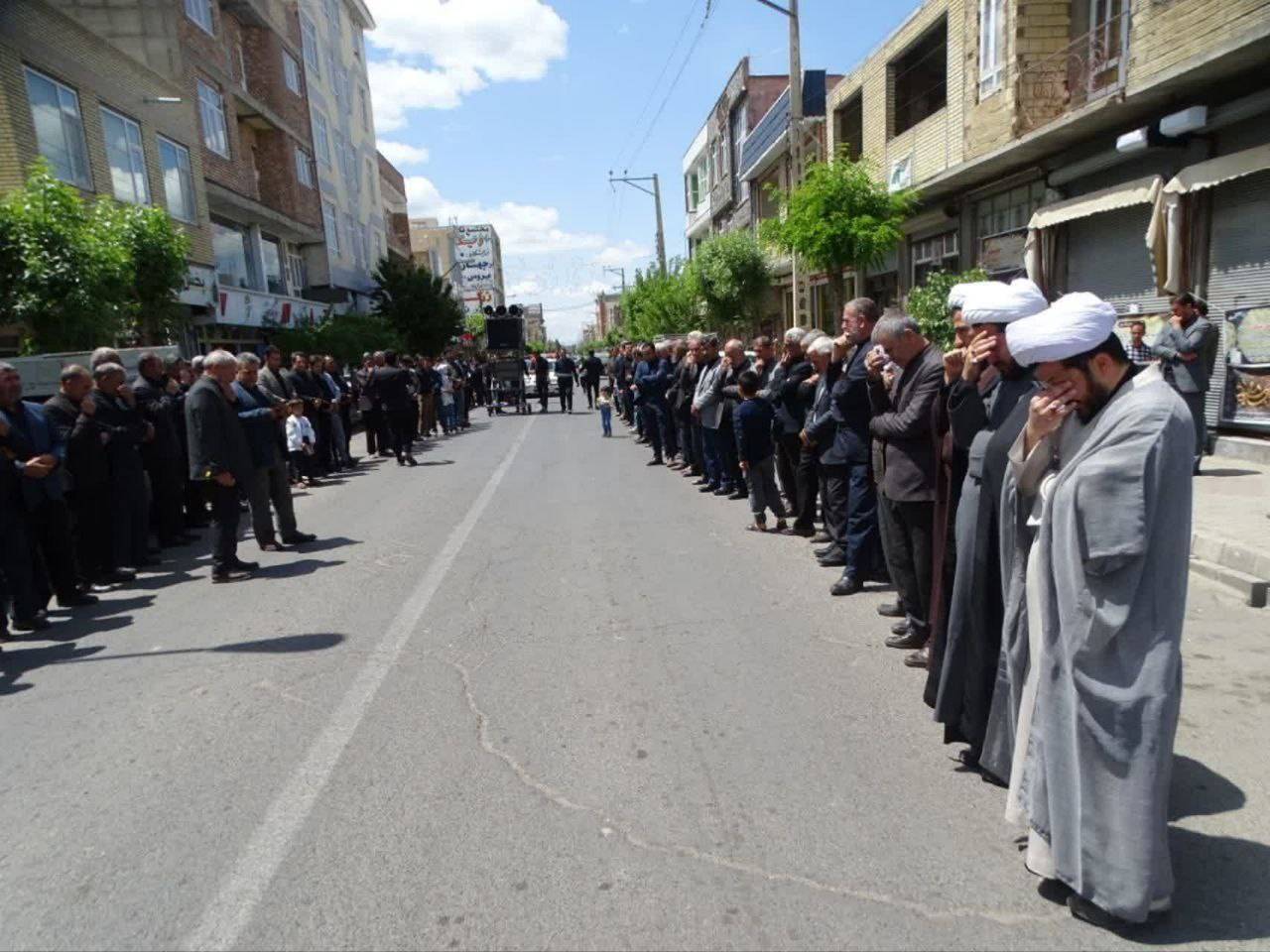عزاداری چهاربرجی ها در روز شهادت امام جعفر صادق