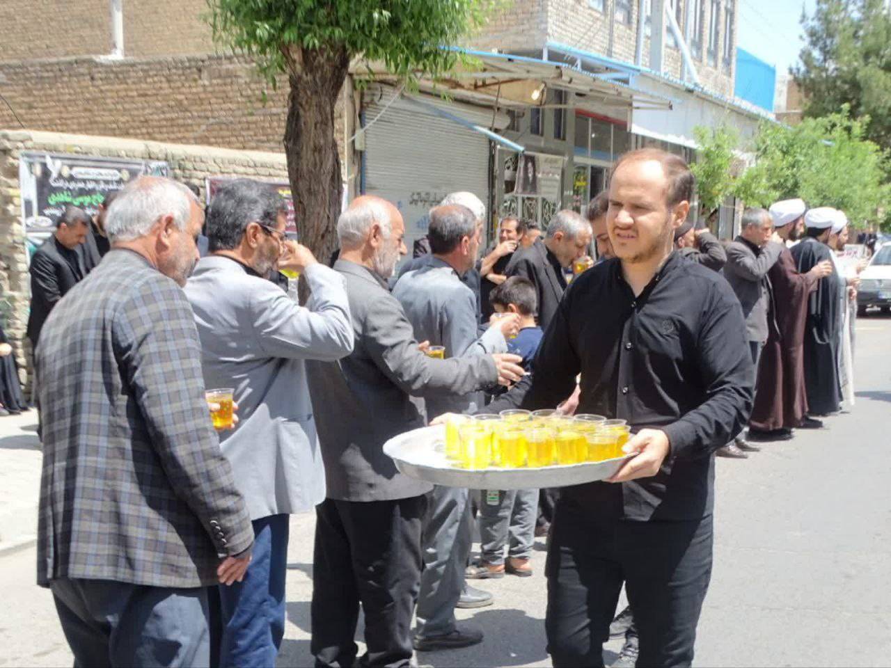 مراسم عزاداری امام جعفر صادق در چهار برج