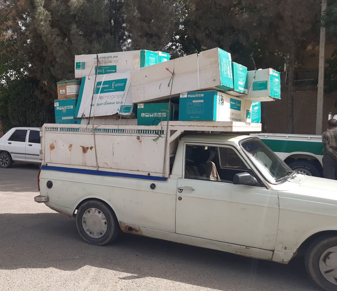انبار کولرگازی های قاچاق لو رفت