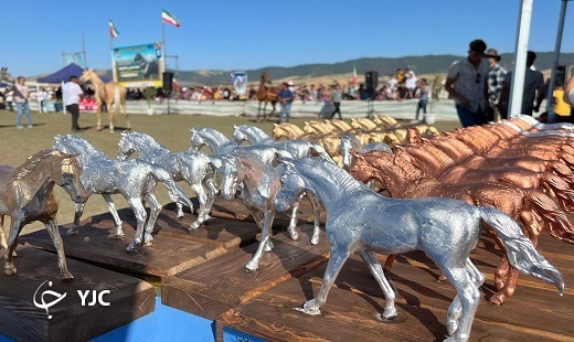 تصاویری از هفدهمین جشنواره ملی زیبایی اسب اصیل ترکمن