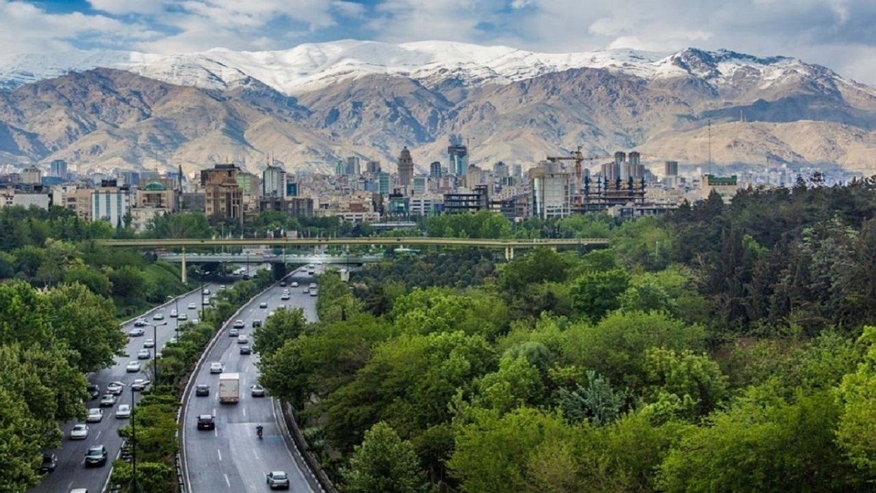 کیفیت قابل‌قبول هوای تهران در آخرین پنجشنبه اردیبهشت