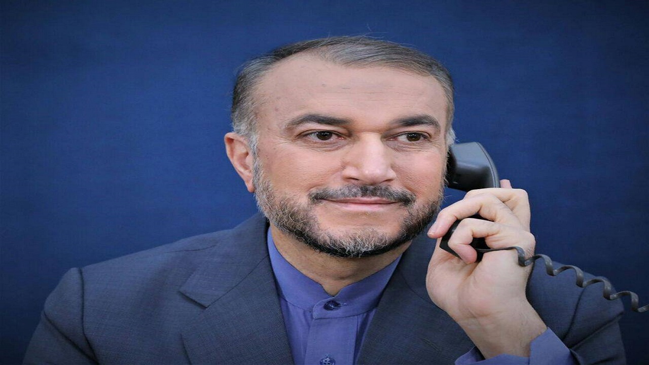 تأکید امیرعبداللهیان بر مخالفت ایران با جنگ اوکراین در گفت‌وگو با گوترش