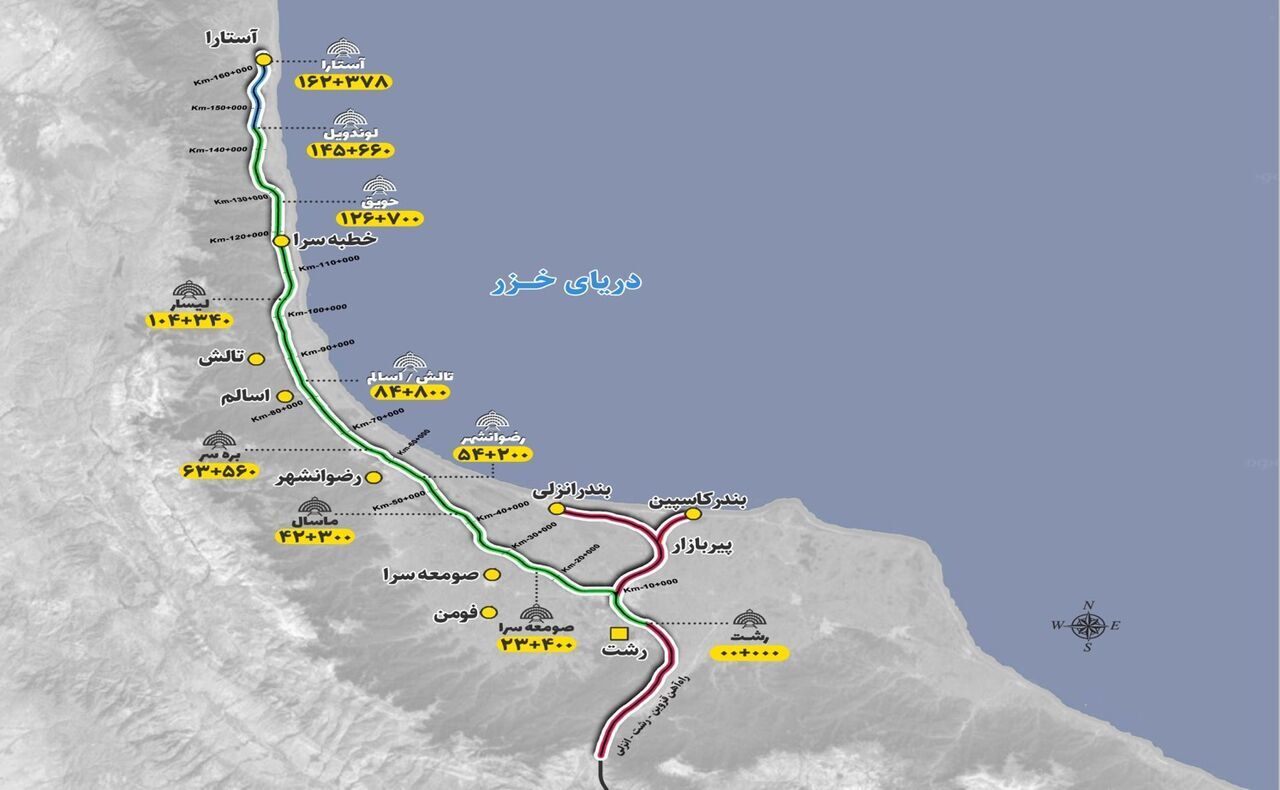 راه آهن رشت &ndash; آستارا