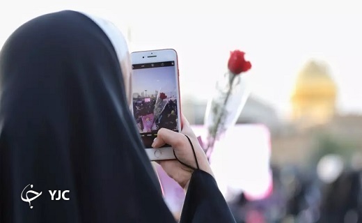 گردهمایی دختران دانشجو در حرم حضرت معصومه (س )