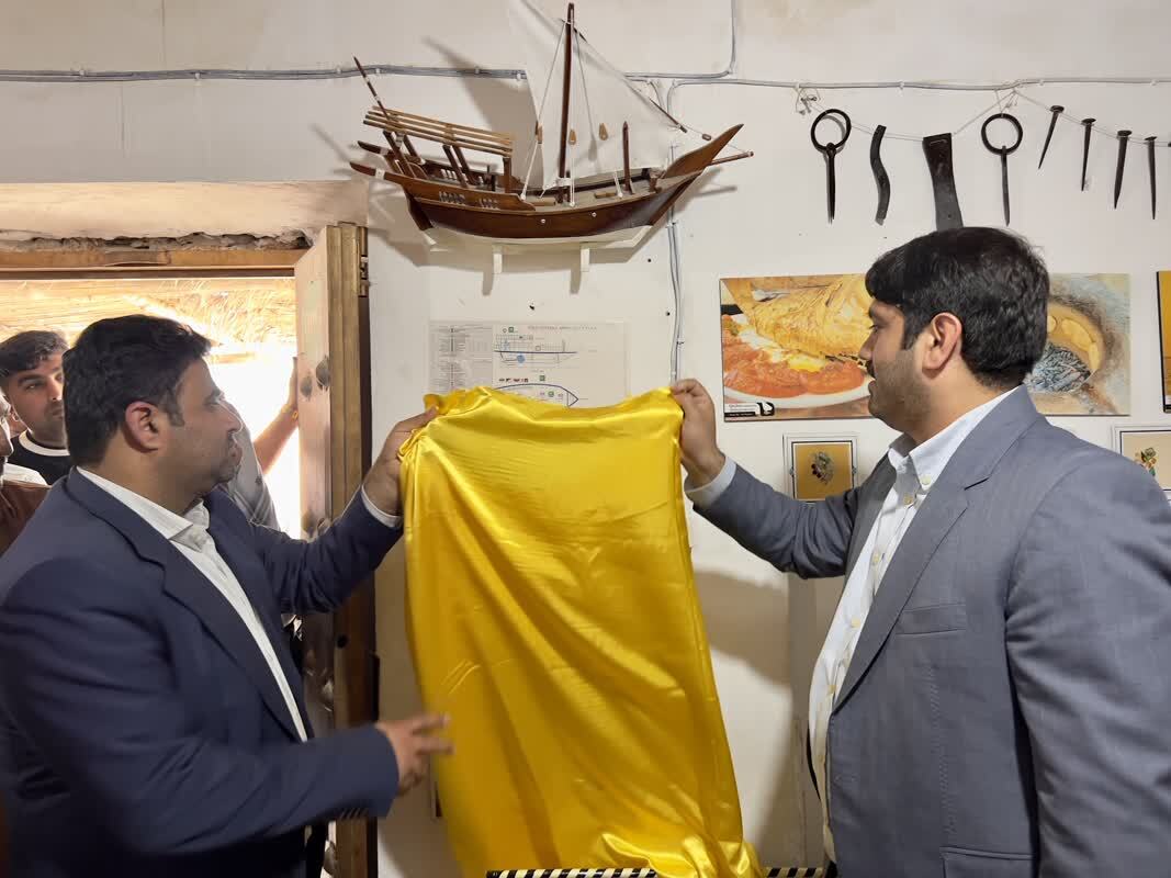 رونمایی از ماکت‌های لنج چوبی بادبانی در قشم