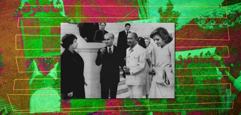 مصر میزبان پهلوی دوم