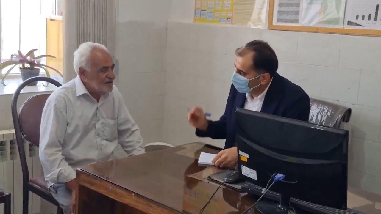 ویزیت رایگان بیماران در روستای کافی آباد