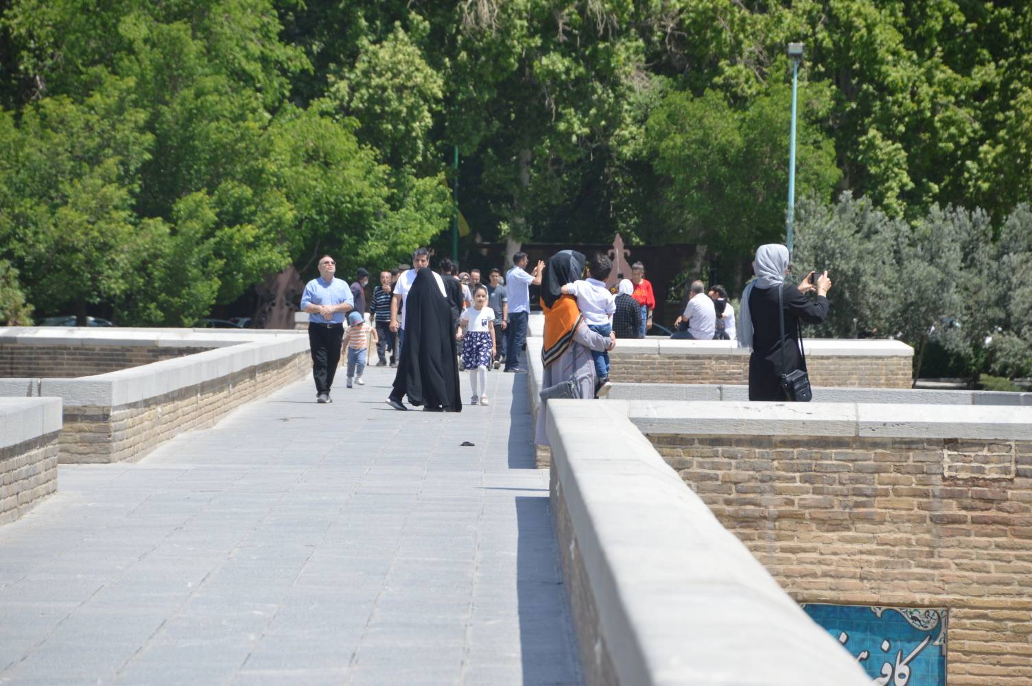 پل چوبی در اصفهان
