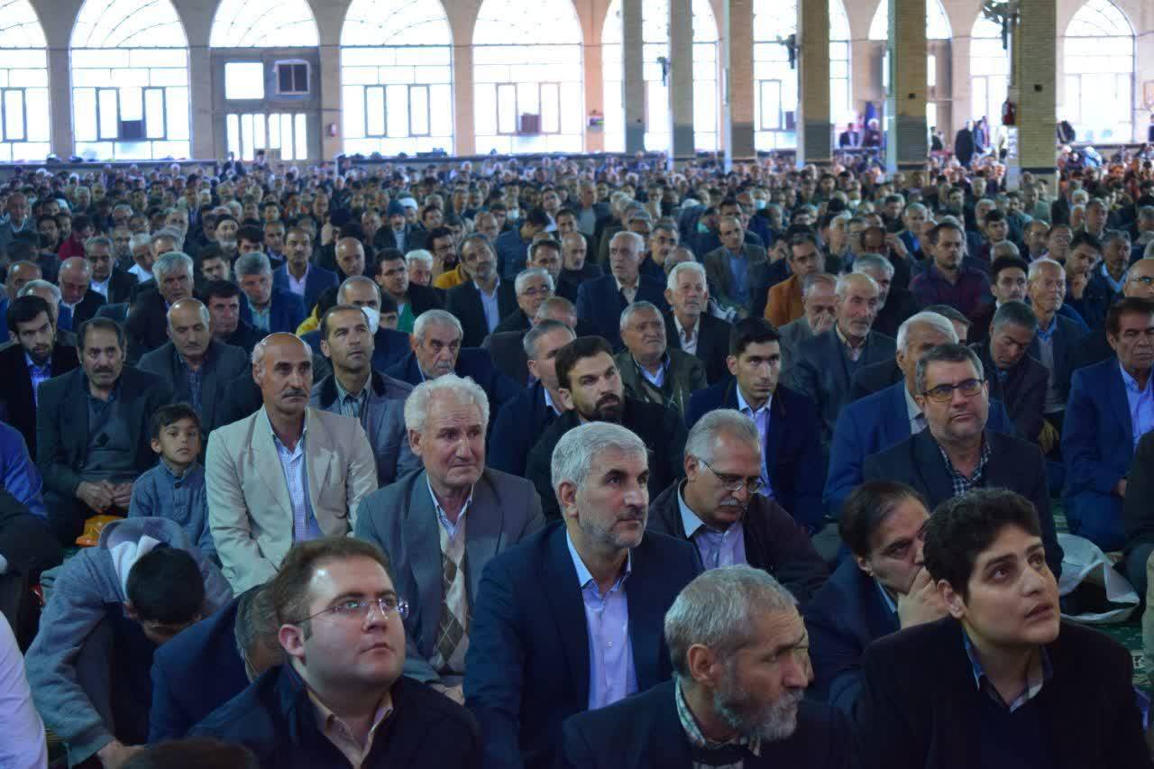 برپایی نماز عید فطر در خوی
