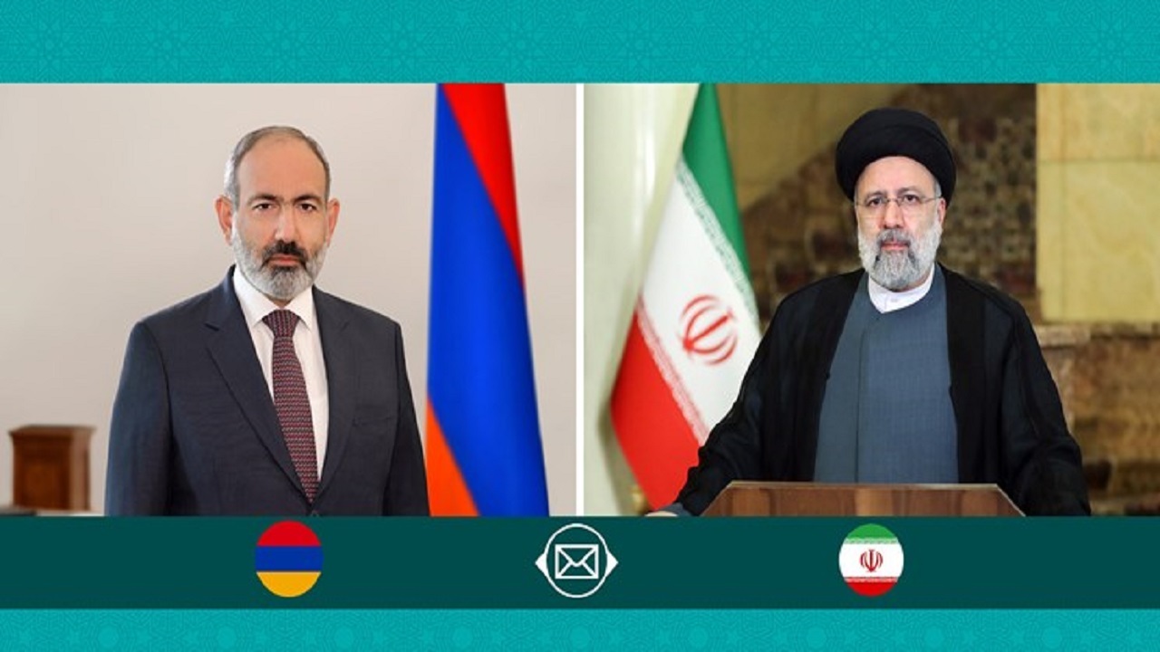 پاشینیان عید فطر را به رئیسی تبریک گفت