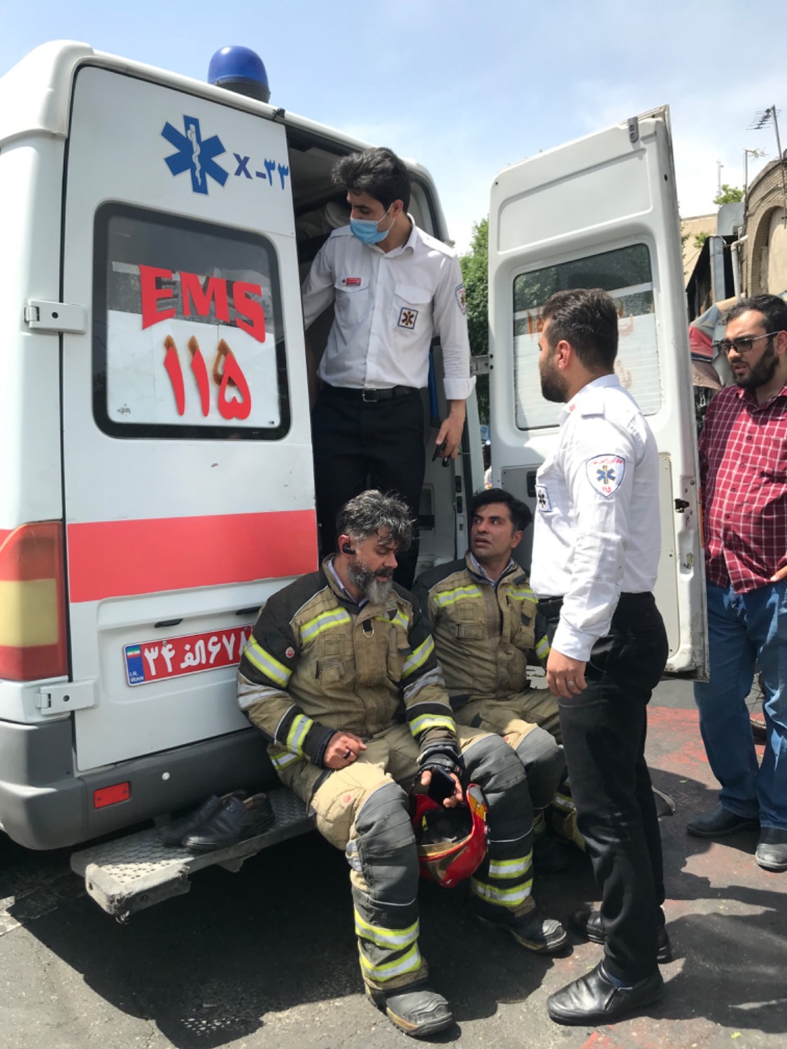 مصدومیت به دلیل حریق
