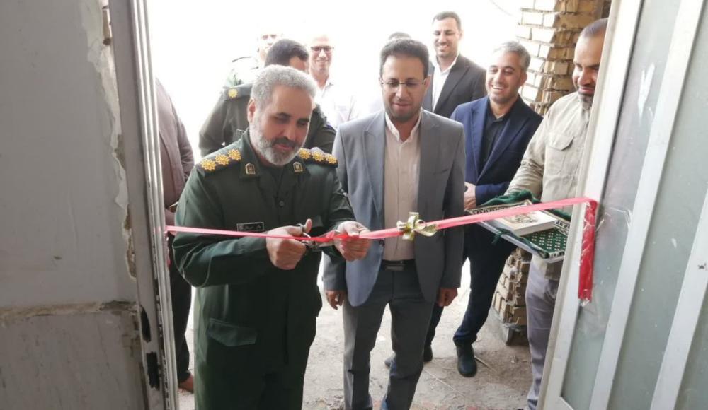 افتتاح ۲۶ واحد مسکونی تعمیری توسط جهادگران هویزه