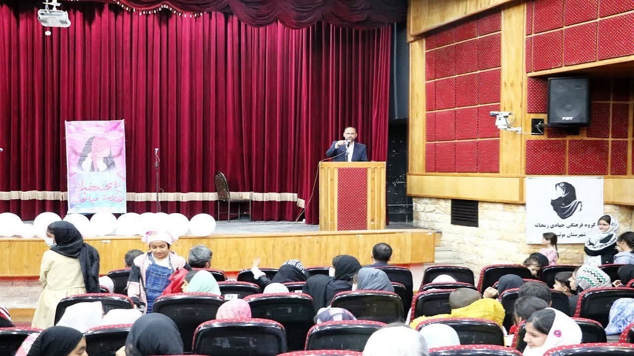 برگزاری جشن دخترانه مثل معصومه در بوئین زهرا