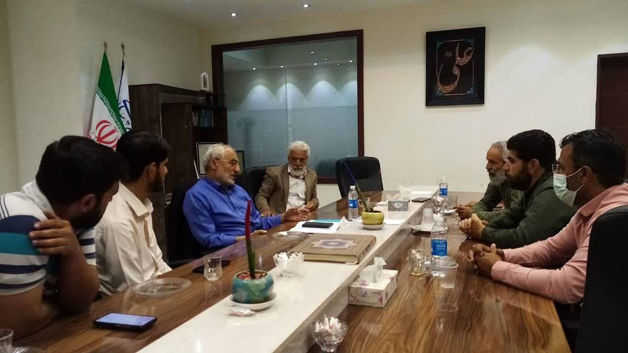 جلسه دست اندرکاران سوگواره ملی تعزیه ده زیار با زاهدی 