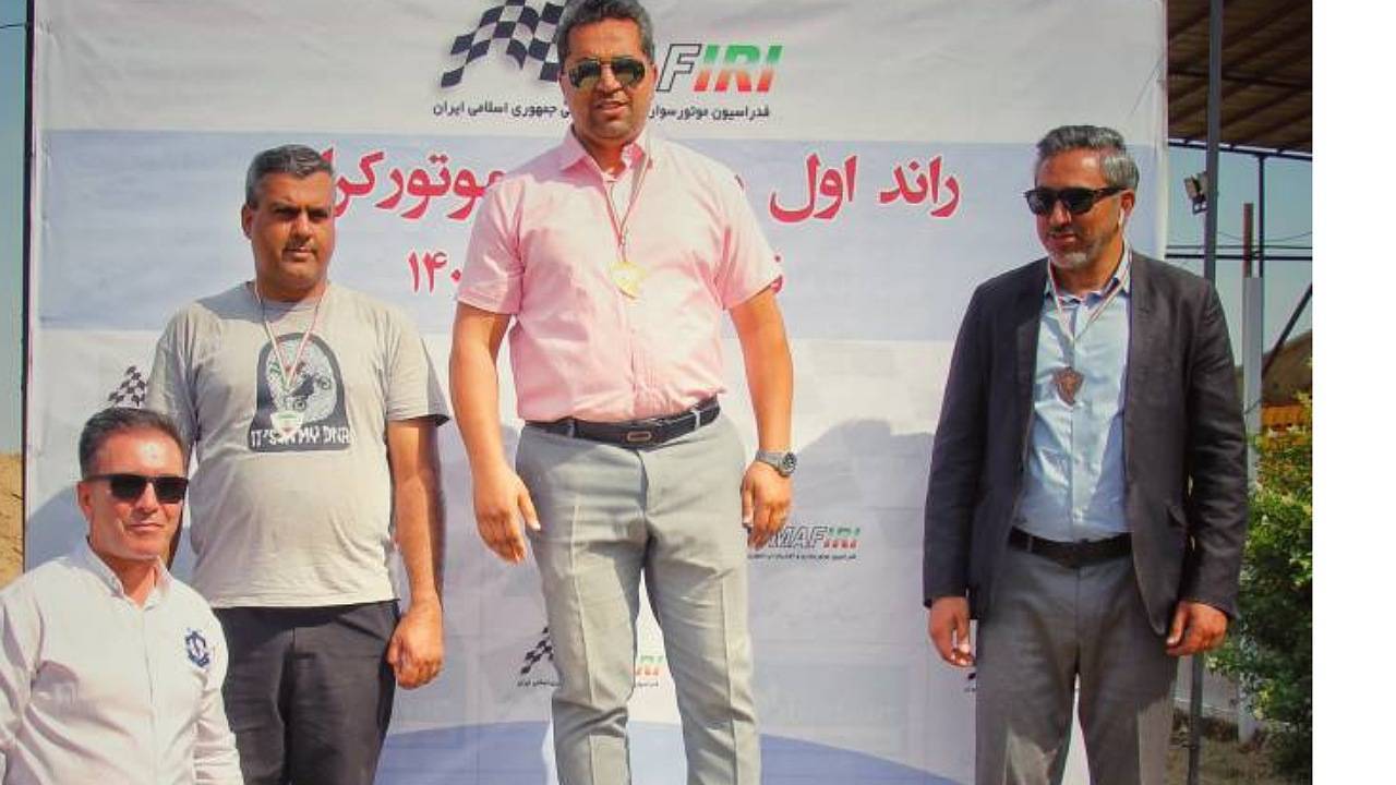 کرمان نایب قهرمان راند نخست مسابقات موتور کراس کشور