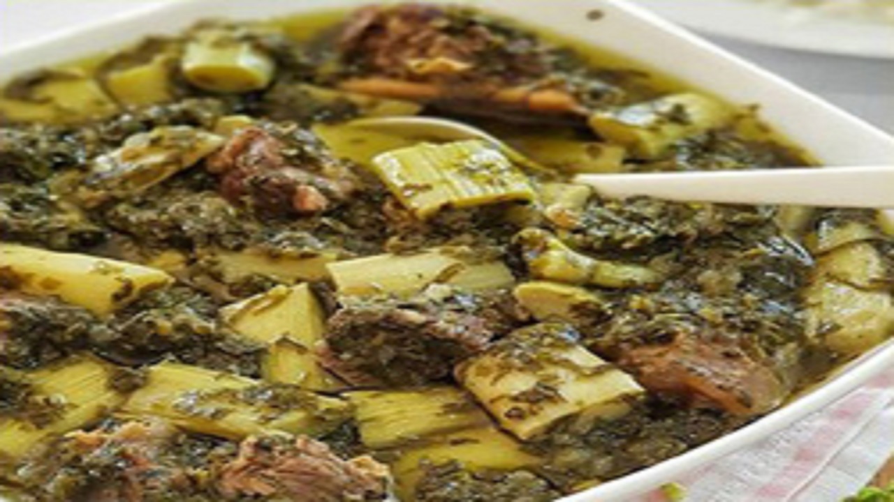 طرز تهیه خورشت ریواس + فیلم