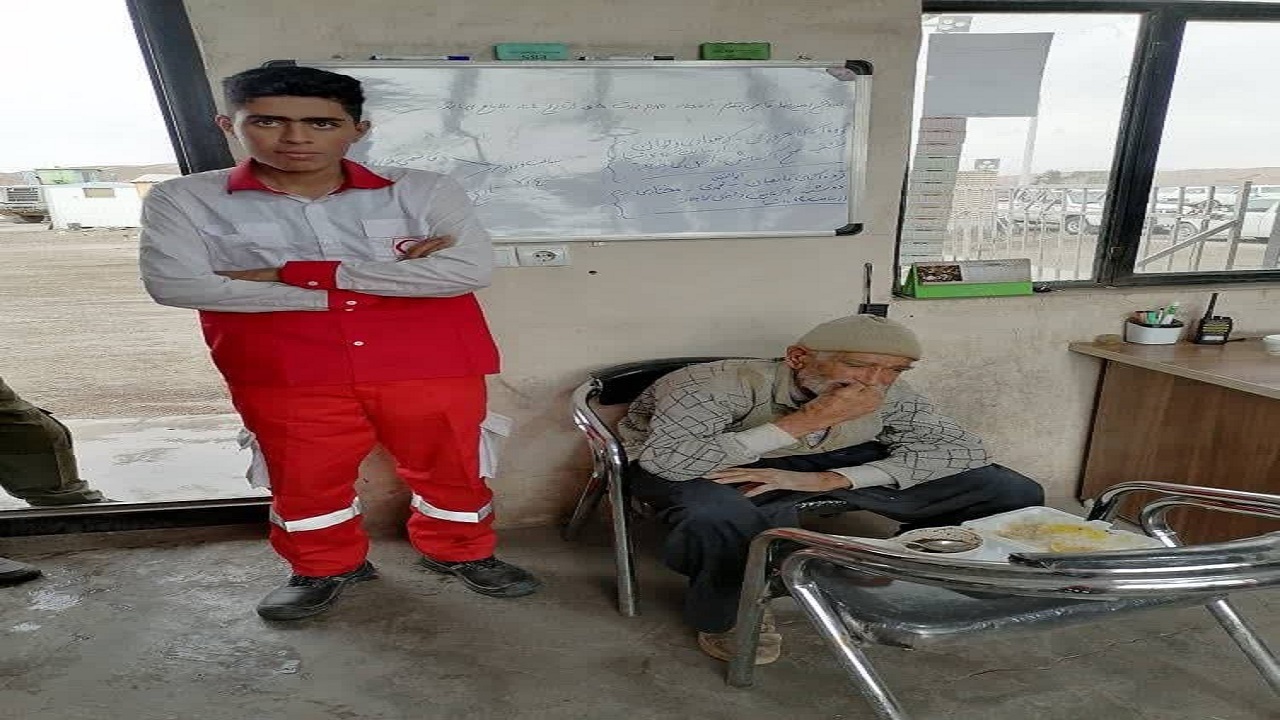 پیرمرد مفقود شده به آغوش خانواده برگشت