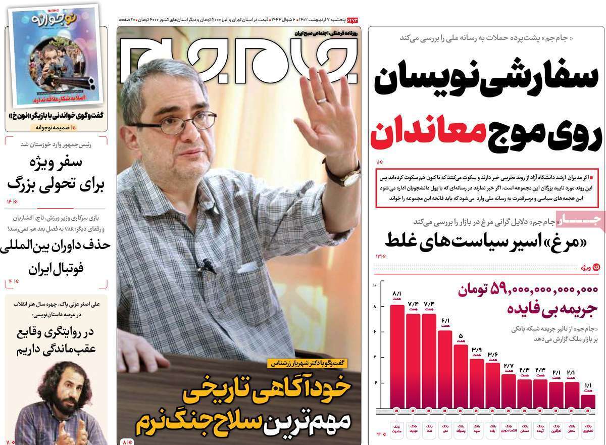 روزنامه جام جم