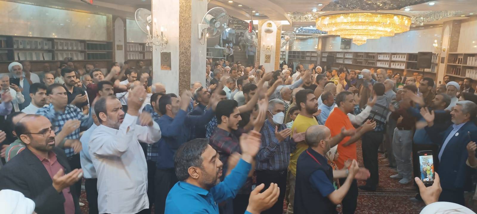 مراسم عزاداری زائران مراسم عزاداری زائران