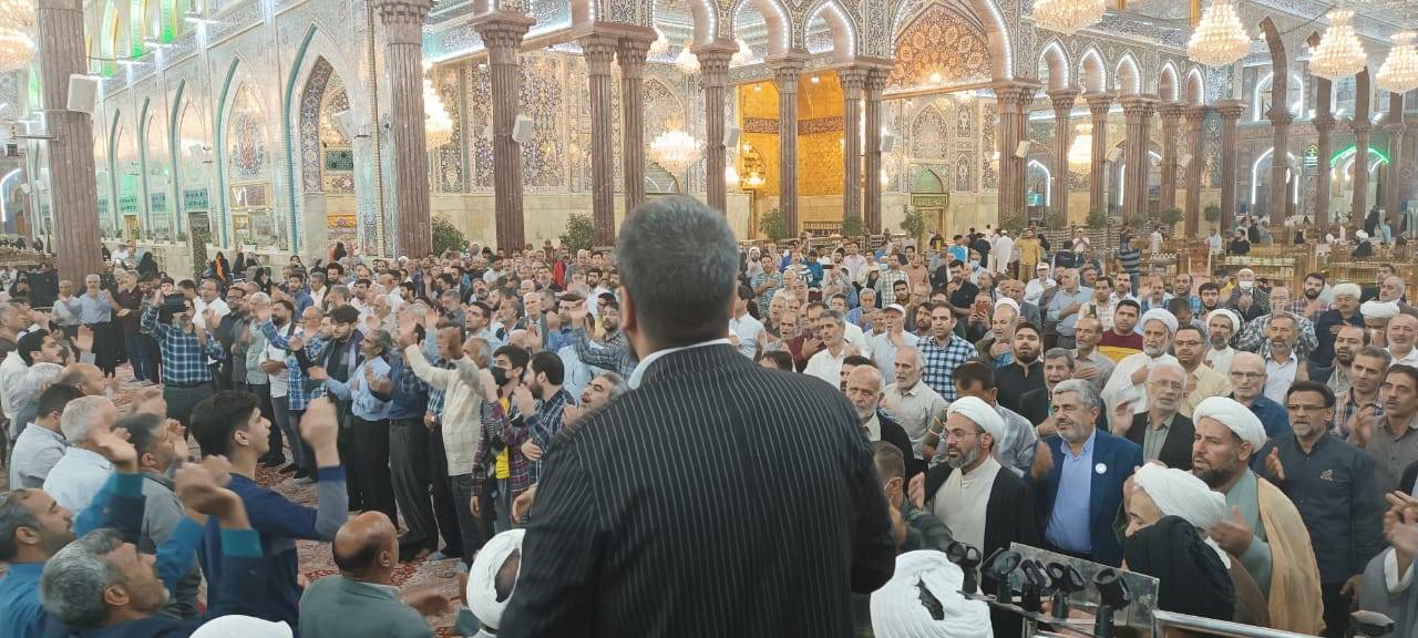 عزاداری در حرم عزاداری در حرم