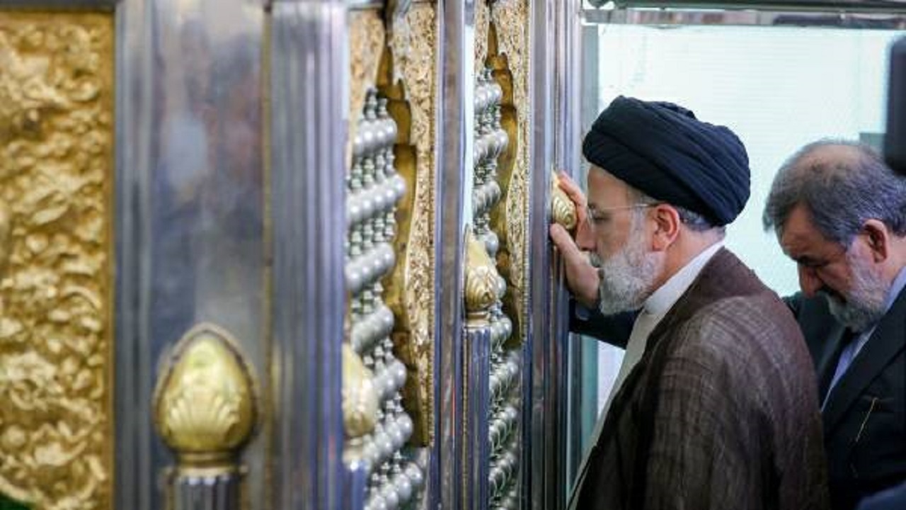رئیس جمهور حرم امامزاده محمد بن موسی را زیارت کرد