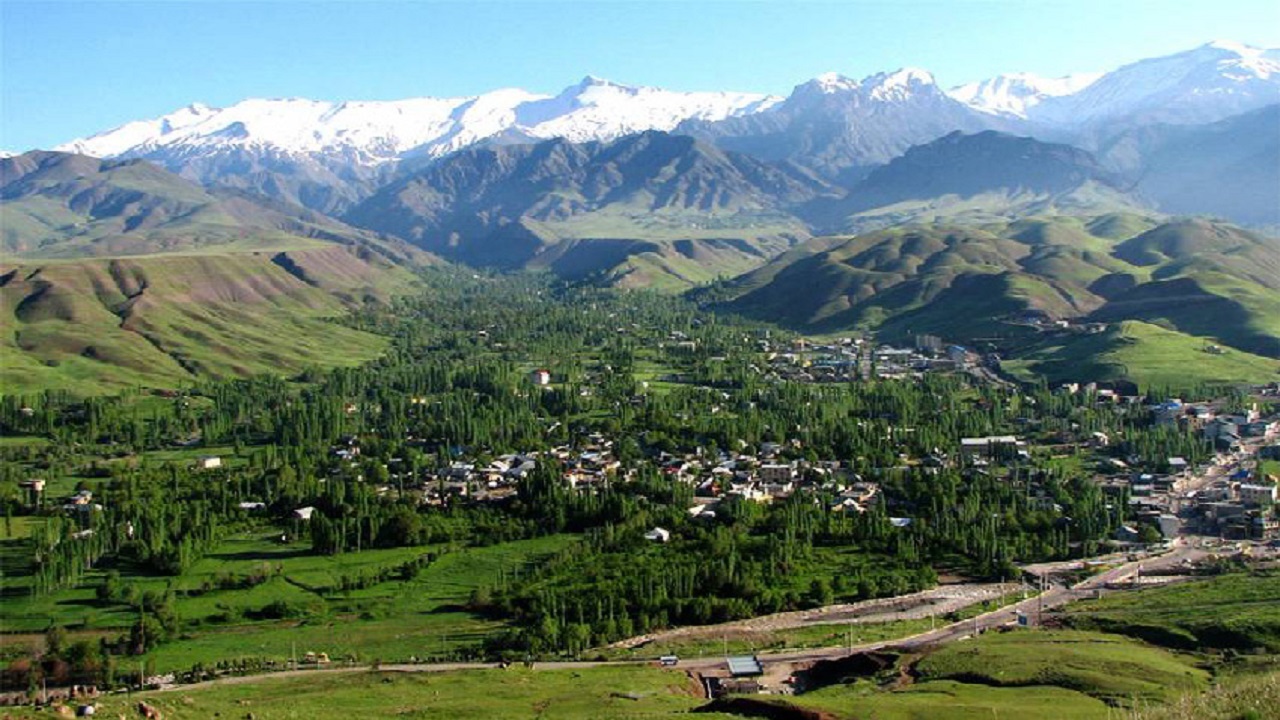 نمایی از طبیعت بهاری روستای دیزان طالقان + فیلم